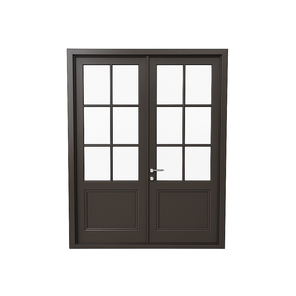 French Half Double Door