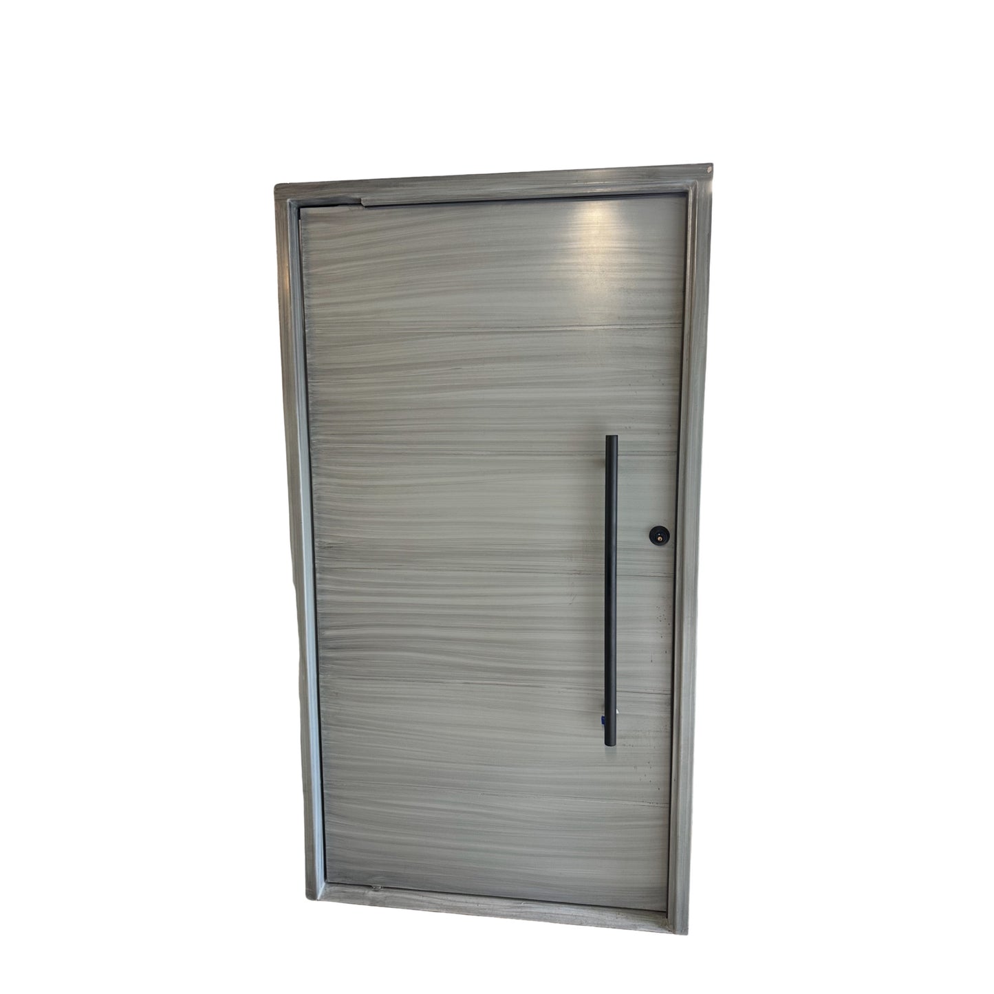 Grey Pivot Door