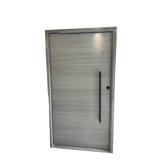 Grey Pivot Door